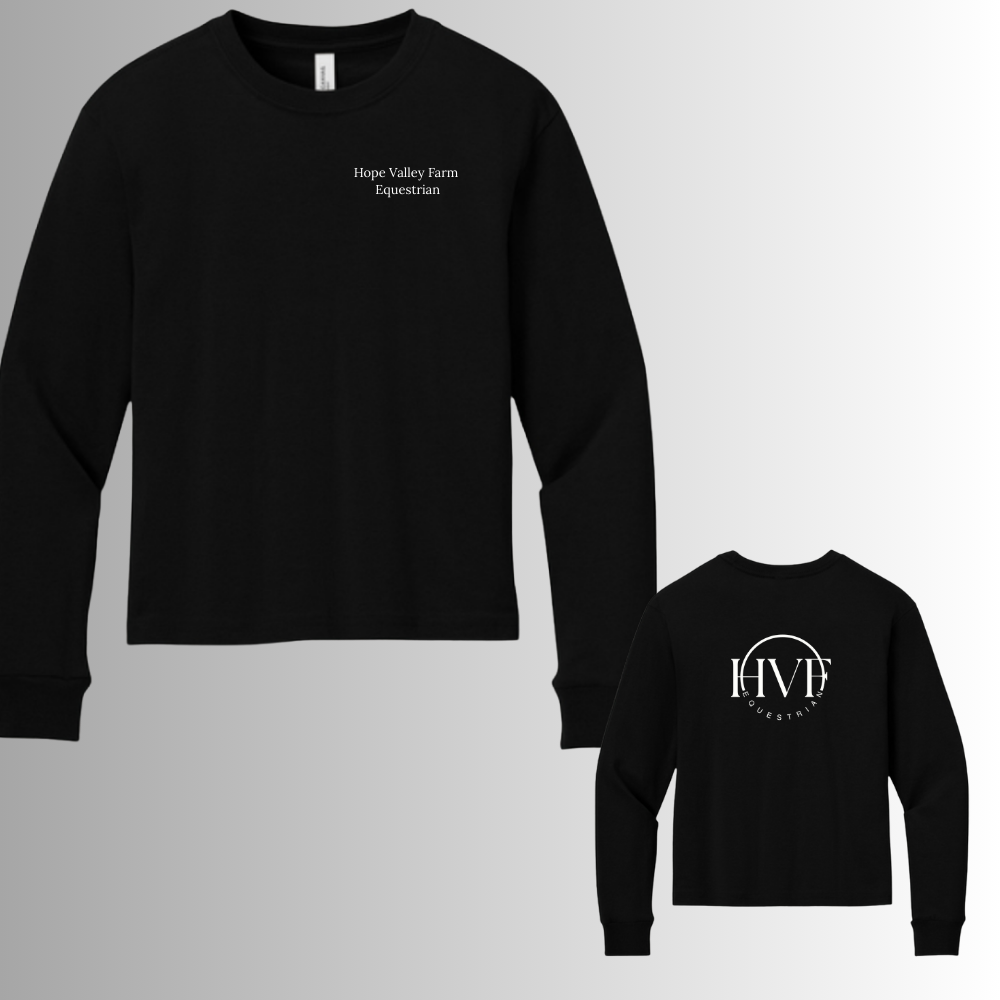 HVF BELLA+CANVAS® Youth 6-Ounce Heavyweight Long Sleeve Tee