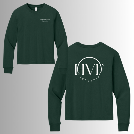 HVF BELLA+CANVAS® Youth 6-Ounce Heavyweight Long Sleeve Tee