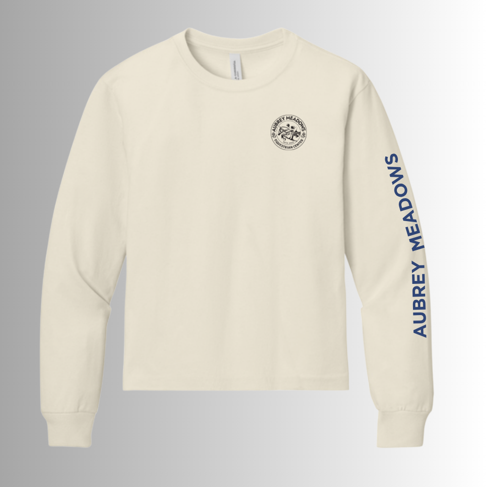 Aubrey Meadows BELLA+CANVAS® Youth 6-Ounce Heavyweight Long Sleeve Tee