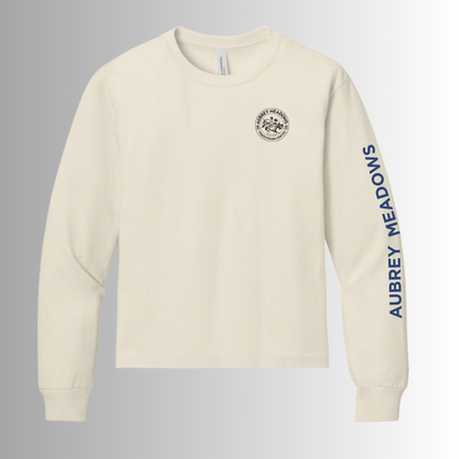 Aubrey Meadows BELLA+CANVAS® Youth 6-Ounce Heavyweight Long Sleeve Tee