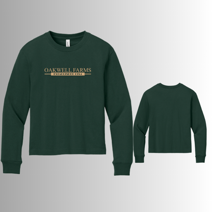 Oakwell Youth 6-Ounce Heavyweight Long Sleeve Tee