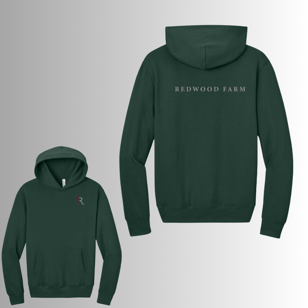 Redwood BELLA+CANVAS® Unisex 10-Ounce Heavyweight Pullover Hoodie