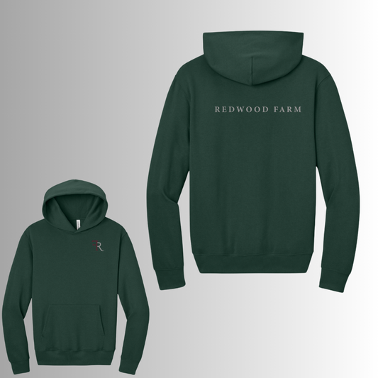 Redwood BELLA+CANVAS® Unisex 10-Ounce Heavyweight Pullover Hoodie