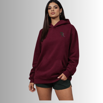 Redwood BELLA+CANVAS® Unisex 10-Ounce Heavyweight Pullover Hoodie