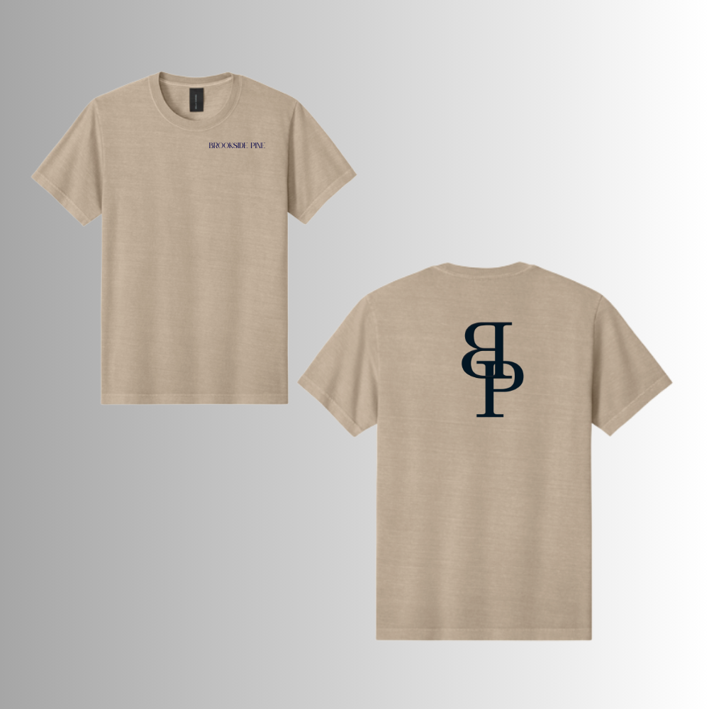 Brookside Pine BELLA+CANVAS® Unisex Heavyweight Garment-Dyed Short Sleeve Tee