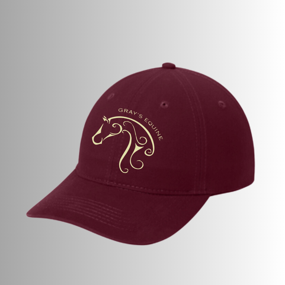 Gray's Equine Baseball Cap