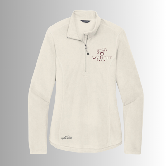 Bay Light Eddie Bauer® Ladies 1/2-Zip Microfleece Jacket