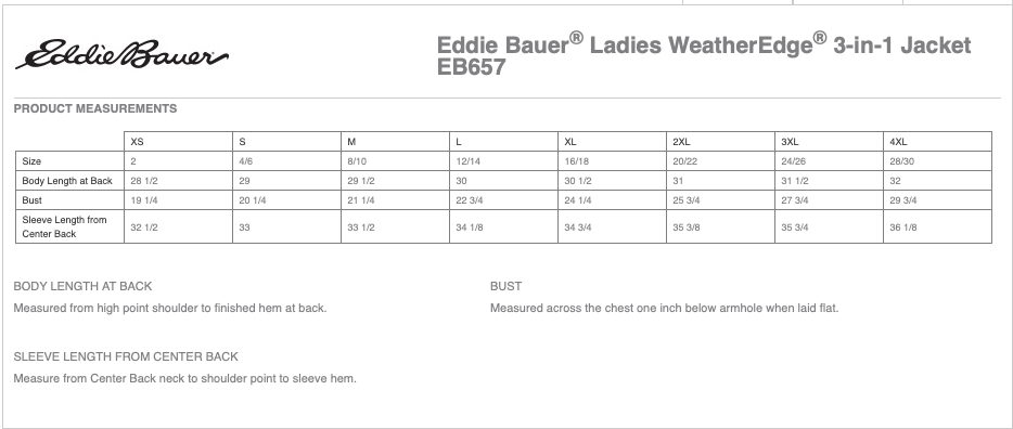 Lear Stables Eddie Bauer® Ladies WeatherEdge® 3-in-1 Jacket