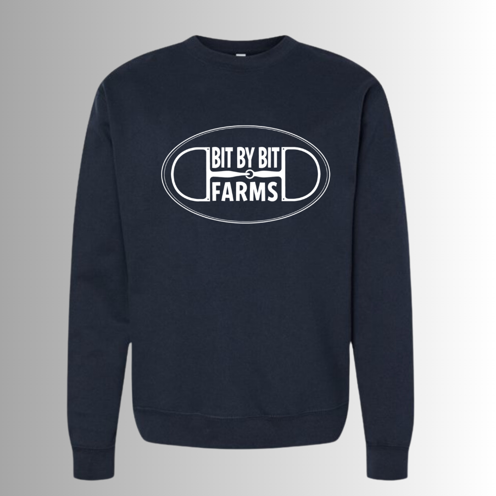 Bit by Bit Adult Crewneck Sweatshirt