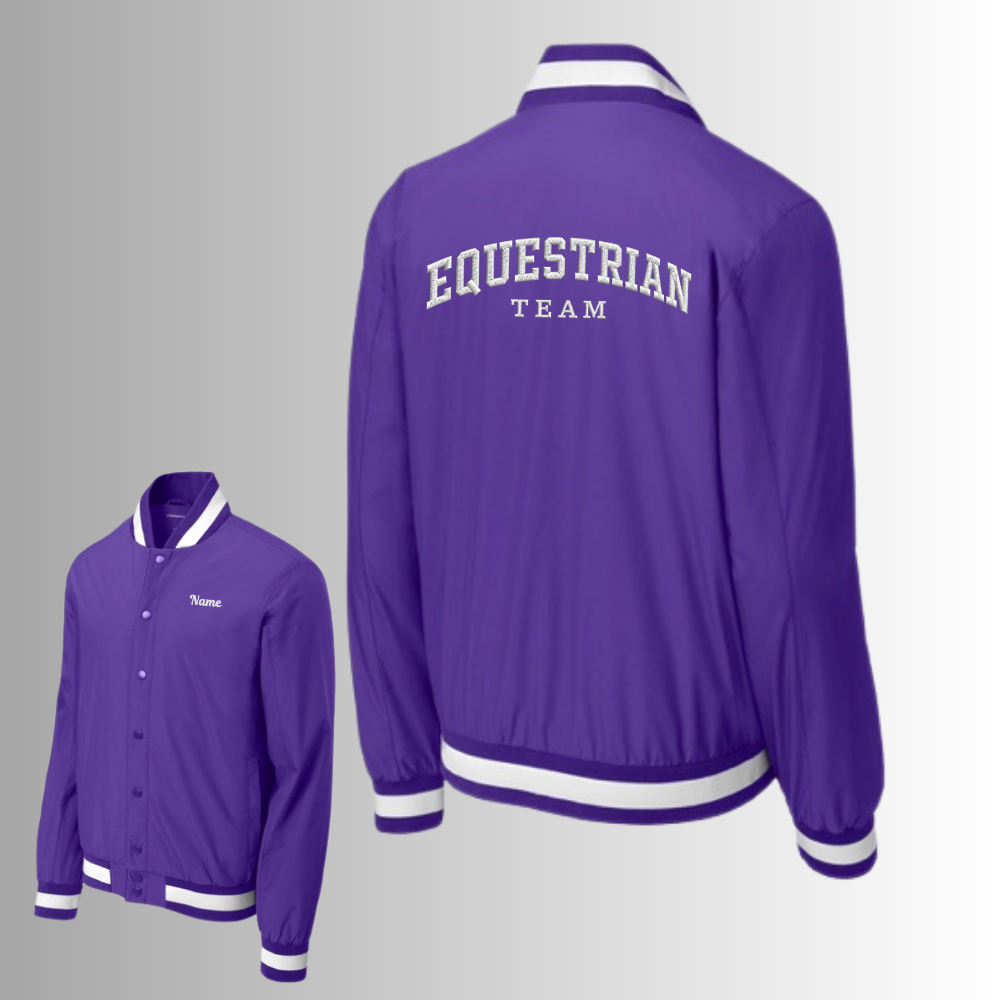 TCU Fans Sport-Tek® Insulated Varsity Jacket