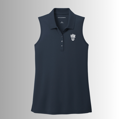 FPF Women's Dry Zone® UV Micro-Mesh Sleeveless Polo
