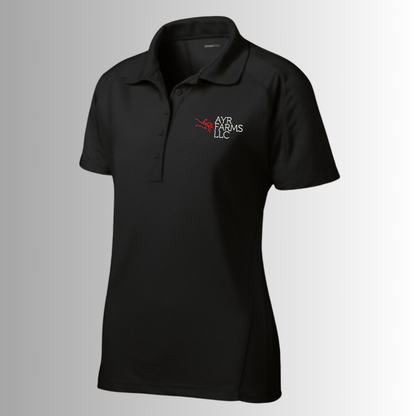 AYR Farms Women's Sport-Tek Dri-Mesh Polo