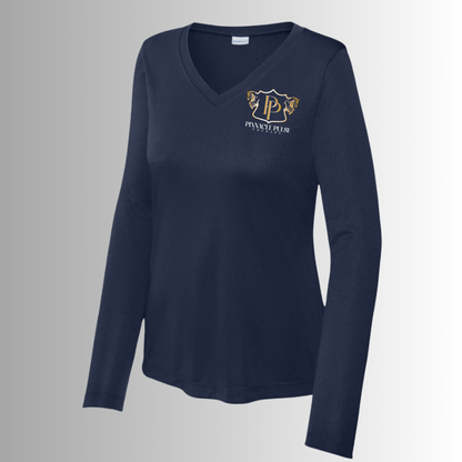 Pinnacle Sport-Tek® Women's Long Sleeve PosiCharge® Competitor™ V-Neck Tee