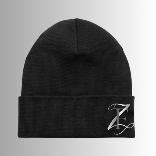 Fan Z Knit Beanie