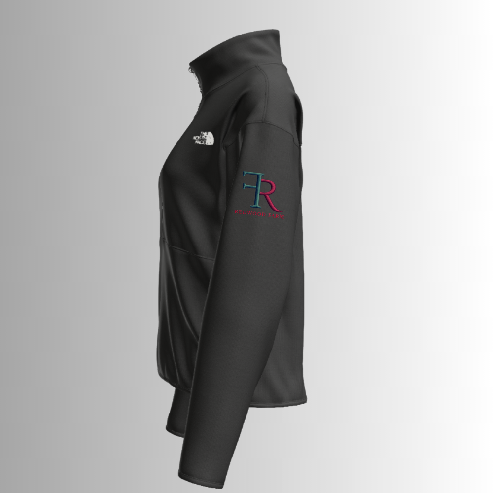 Redwood The North Face® Women’s Double-Knit 1/2-Zip Fleece