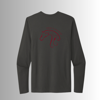 Gray's Next Level Apparel® Adult Cotton Long Sleeve Tee