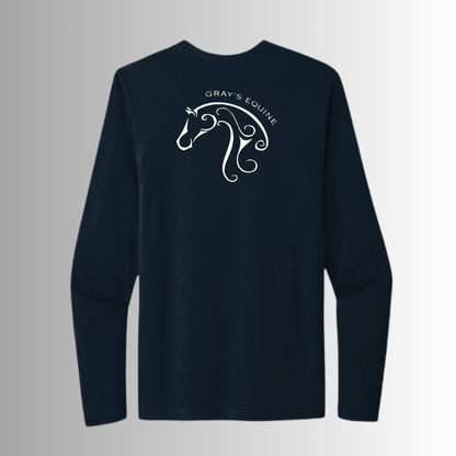 Gray's Next Level Apparel® Adult Cotton Long Sleeve Tee