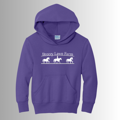 Breezy Lawn Stables Youth Hoodie