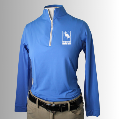 Blue Heron Tailored Sportsman IceFil 1/4 Zip Long Sleeve Sunshirt