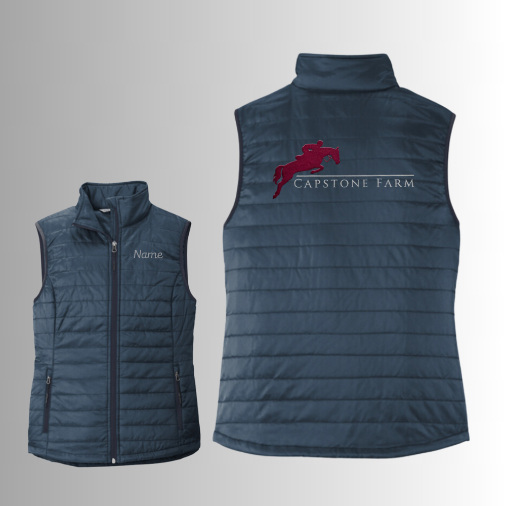 CpF Women's Packable Puffy Vest