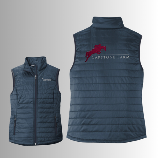 CpF Women's Packable Puffy Vest
