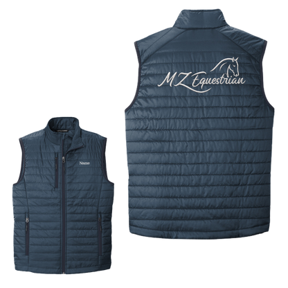 MZE Men's Packable Puffy Vest