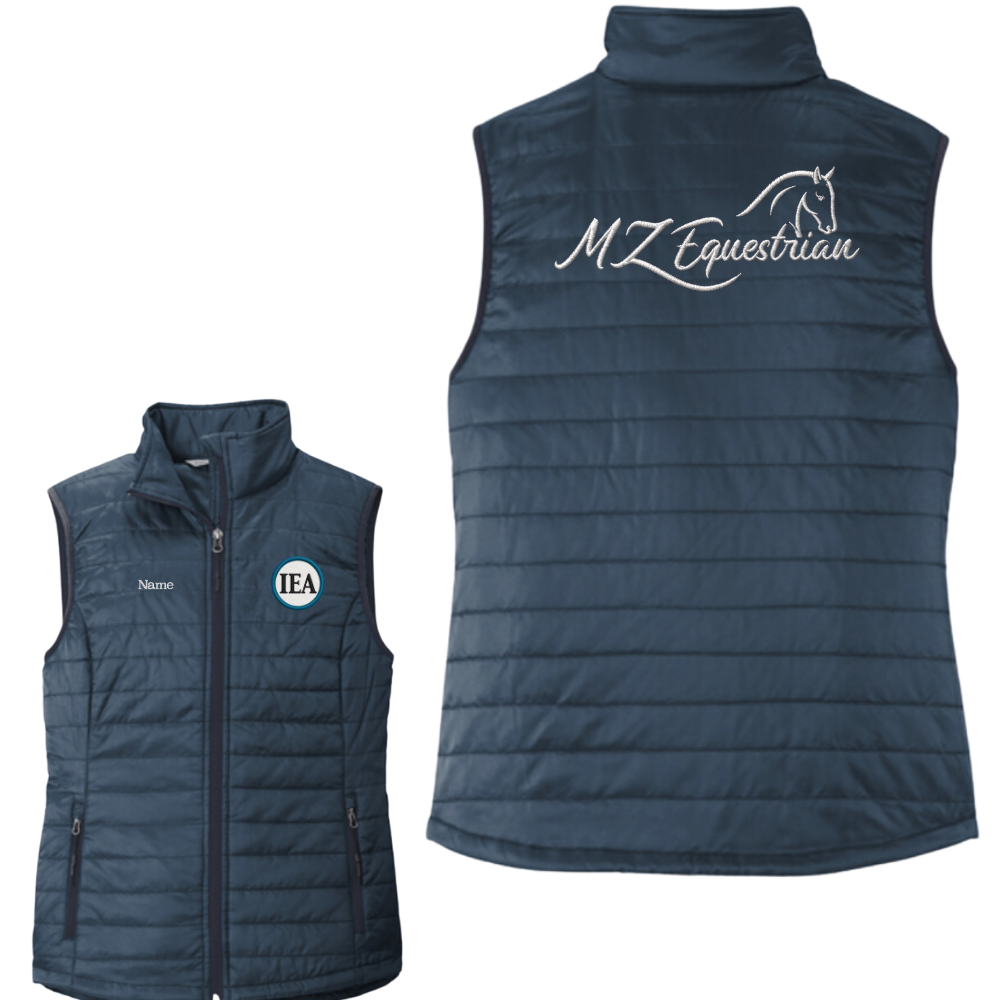 MZE Women's Packable Puffy Vest