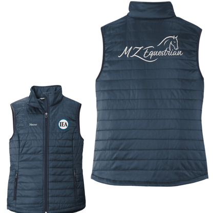 MZE Women's Packable Puffy Vest