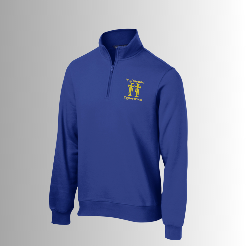 Twinwood Unisex 1/4 Zip Pullover Sweatshirt