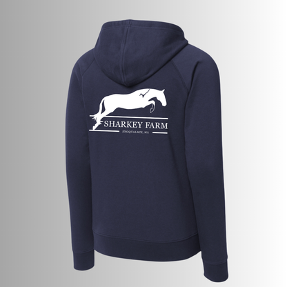 Sharkey Unisex Fleece Hooded Full-Zip