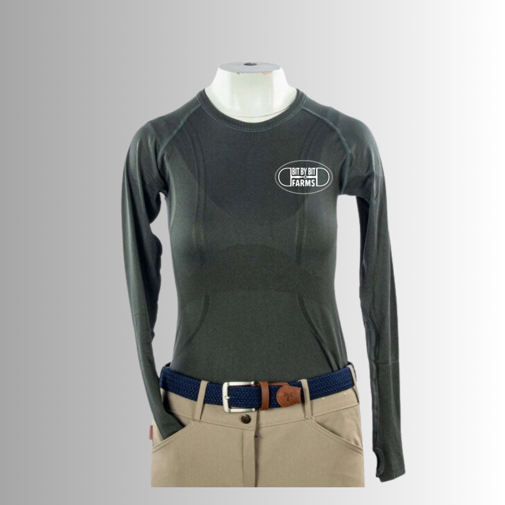 Bit by Bit Technical Schooling Top from The Tack Hack- long sleeve