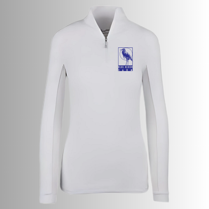 Blue Heron Tailored Sportsman IceFil 1/4 Zip Long Sleeve Sunshirt