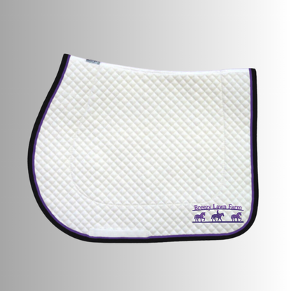 Breezy Lawn Custom Wilkers Saddle Pad