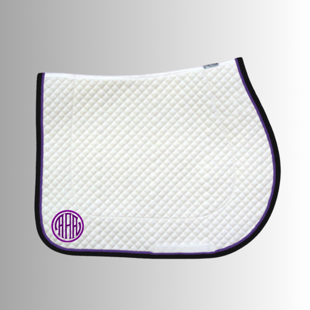 Breezy Lawn Custom Wilkers Saddle Pad