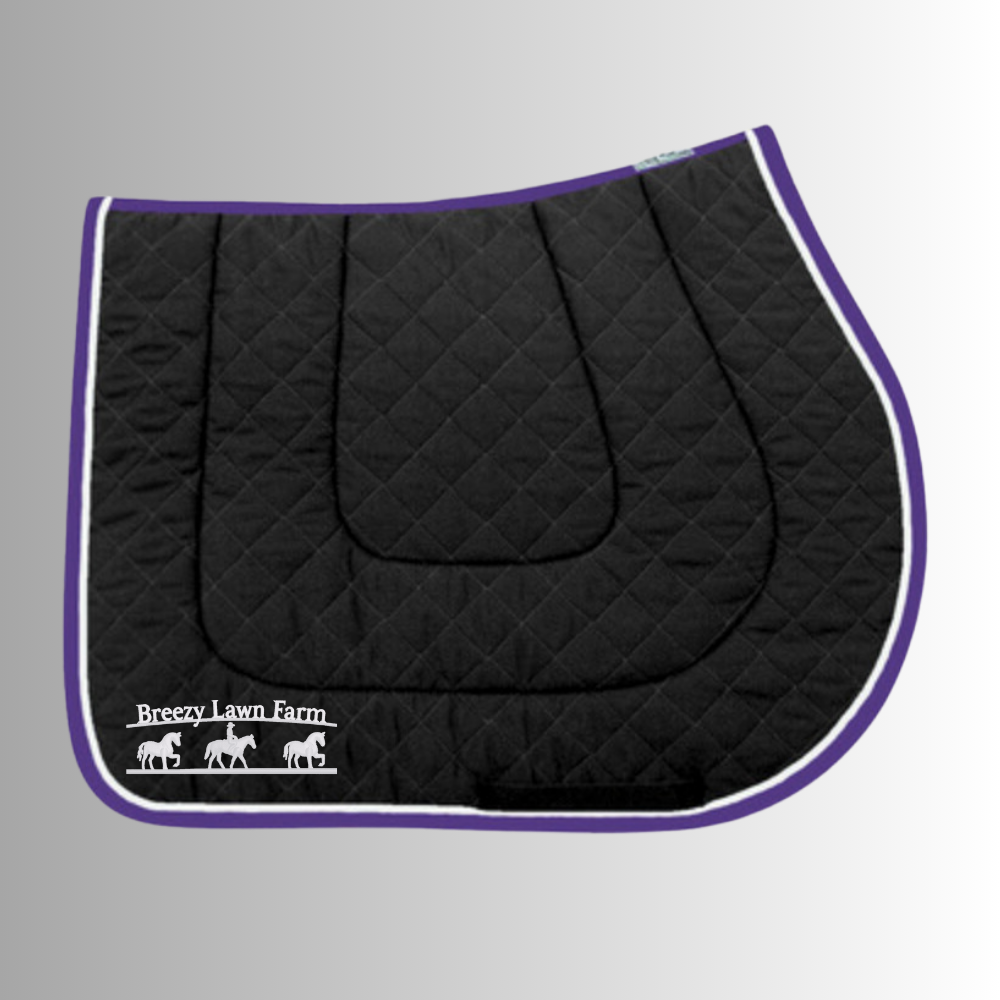 Breezy Lawn Custom Wilkers Saddle Pad