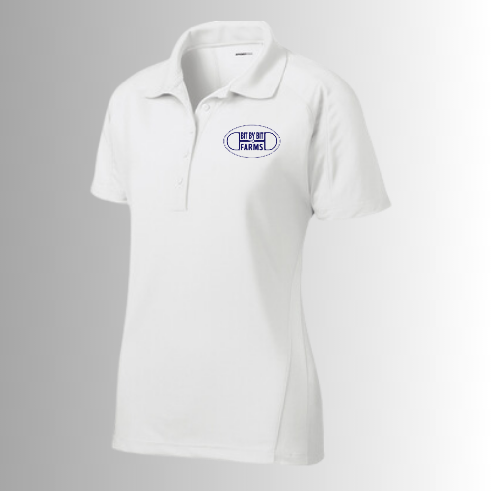 Bit by Bit Women's Sport-Tek Dri-Mesh Polo