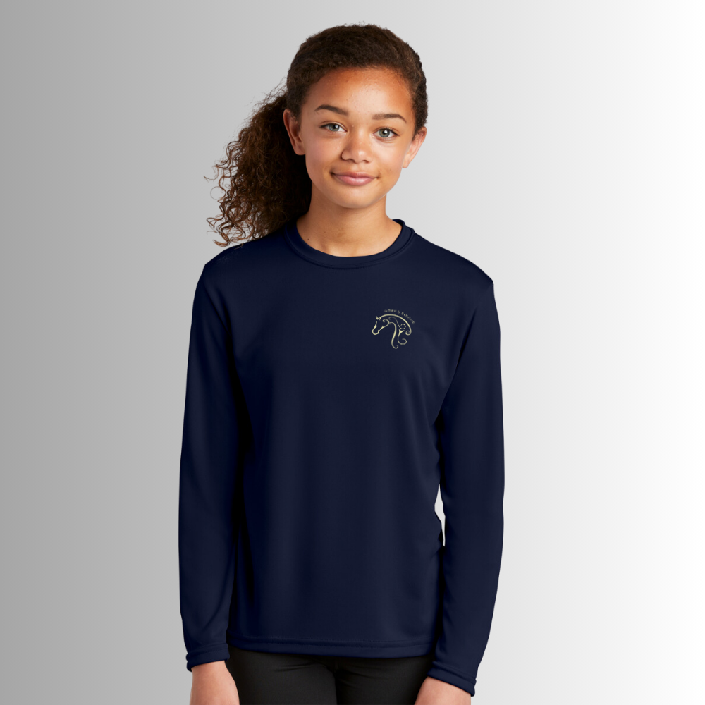 Gray's Youth Long Sleeve Performance Tee