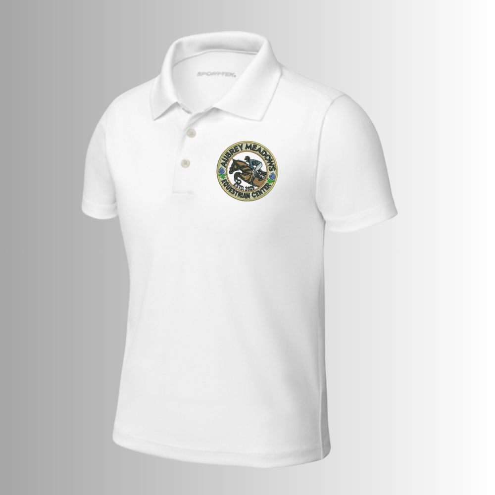 Aubrey Meadows Youth UV Micropique Polo