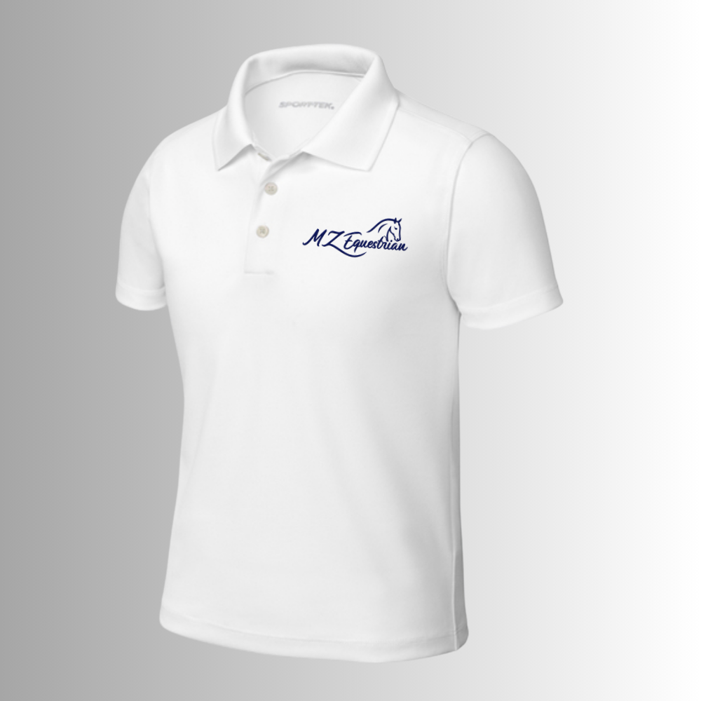 MZE Youth UV Micropique Polo