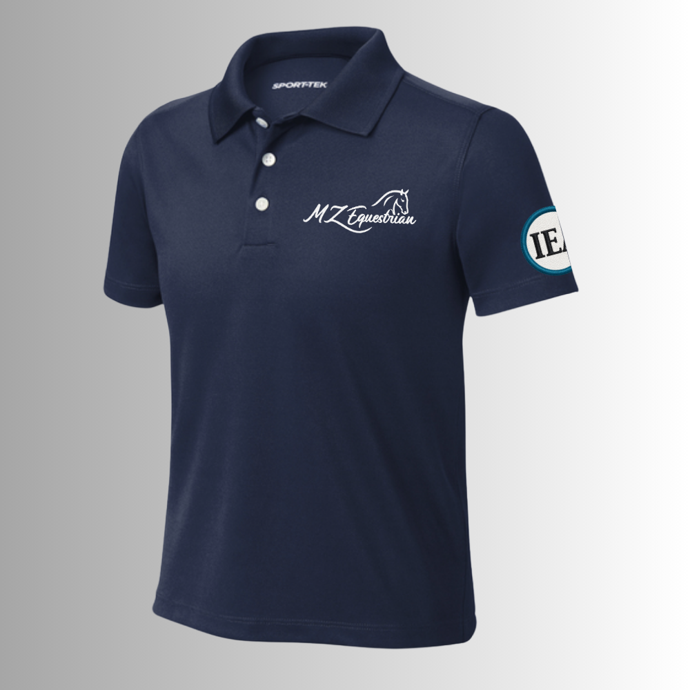 MZE Youth UV Micropique Polo