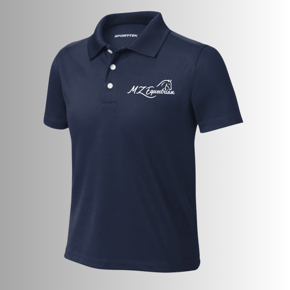 MZE Youth UV Micropique Polo