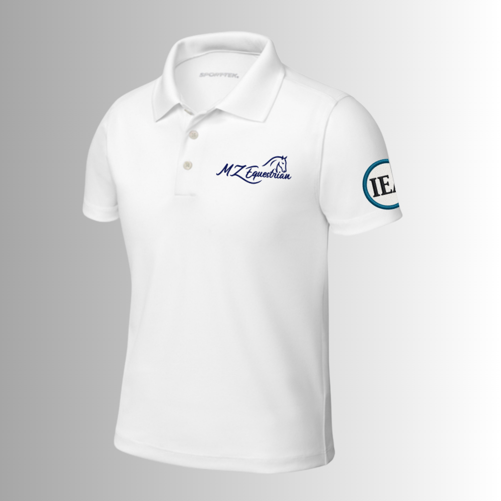 MZE Youth UV Micropique Polo