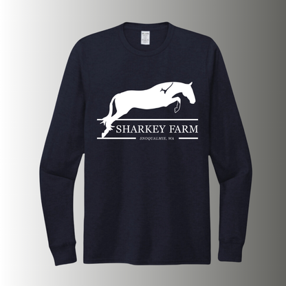 Sharkey Allmade® Unisex Tri-Blend Long Sleeve Tee