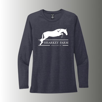 Sharkey Allmade® Unisex Tri-Blend Long Sleeve Tee