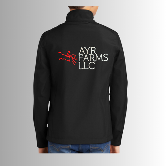 AYR Farms Youth SoftShell Jacket