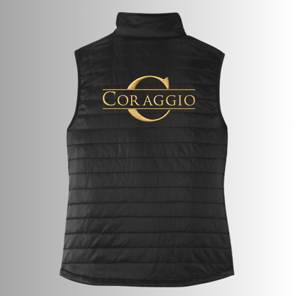 Coraggio Women's Packable Puffy Vest