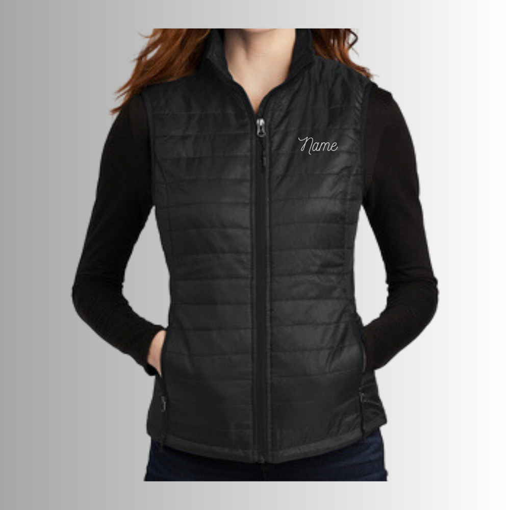 Fan Z Women's Packable Puffy Vest