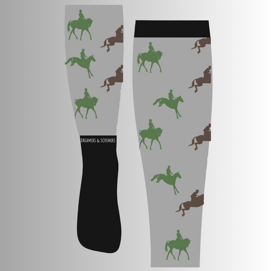 Lear Stables Dreamers n Schemers Boot Socks