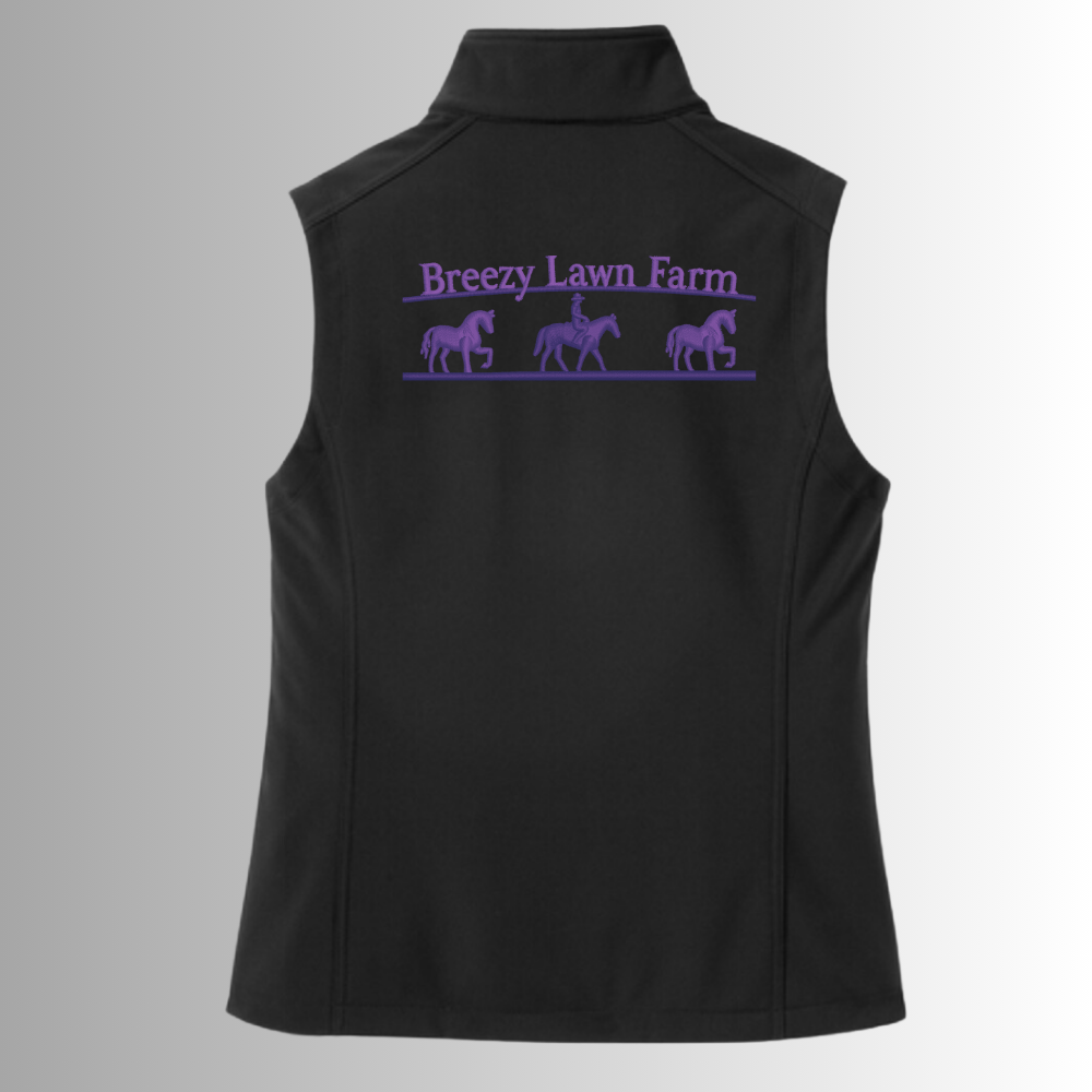 Breezy Lawn Farms Men's SoftShell Vest