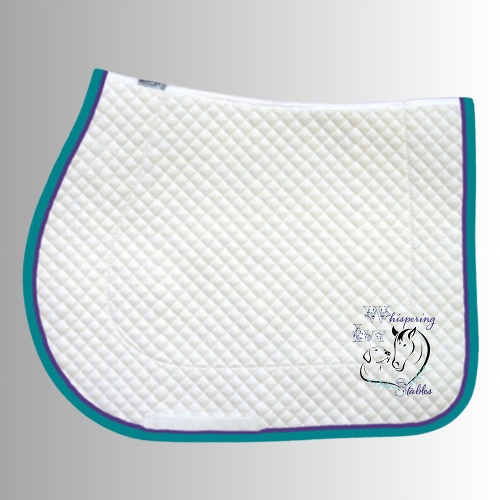 Whispering Ivy Custom Wilkers Saddle Pad